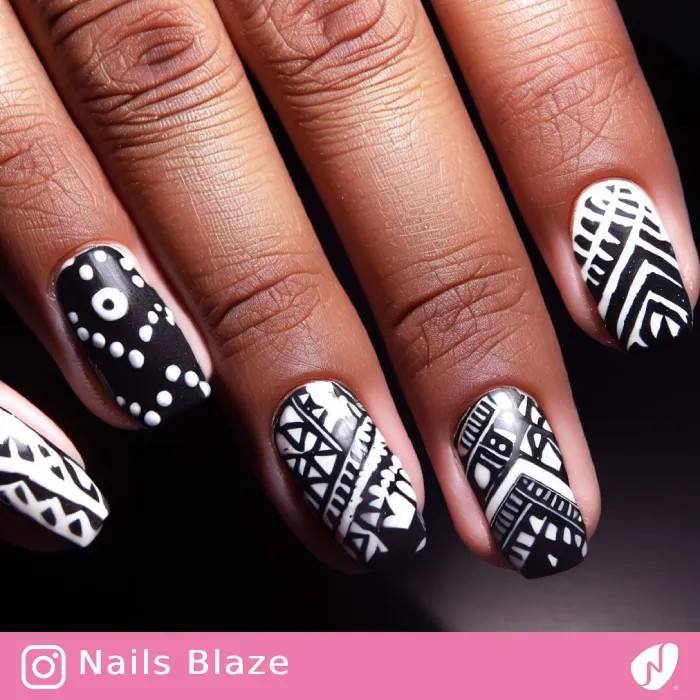 Aztec Nails | Tribal - NB334