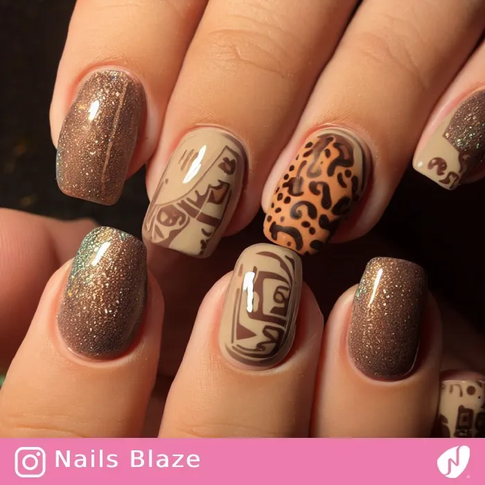 Aztec Nails | Tribal - NB345