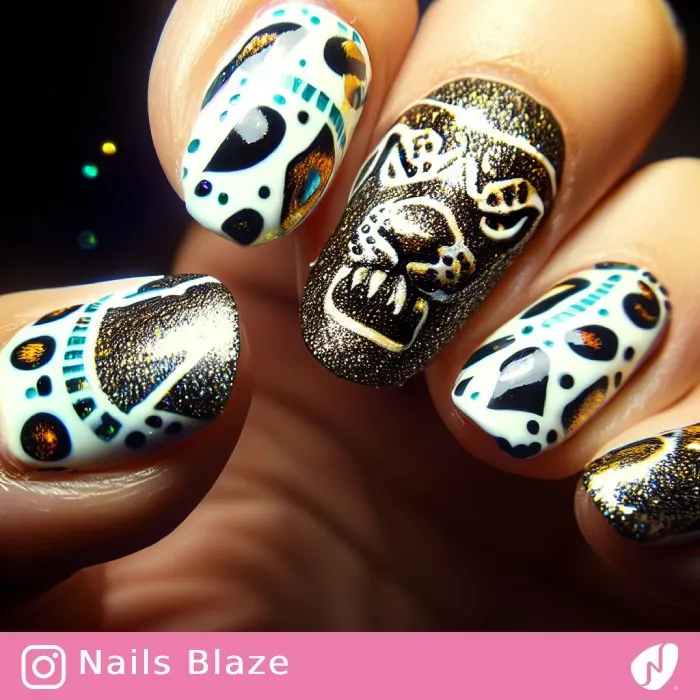 Aztec Nails | Tribal - NB353