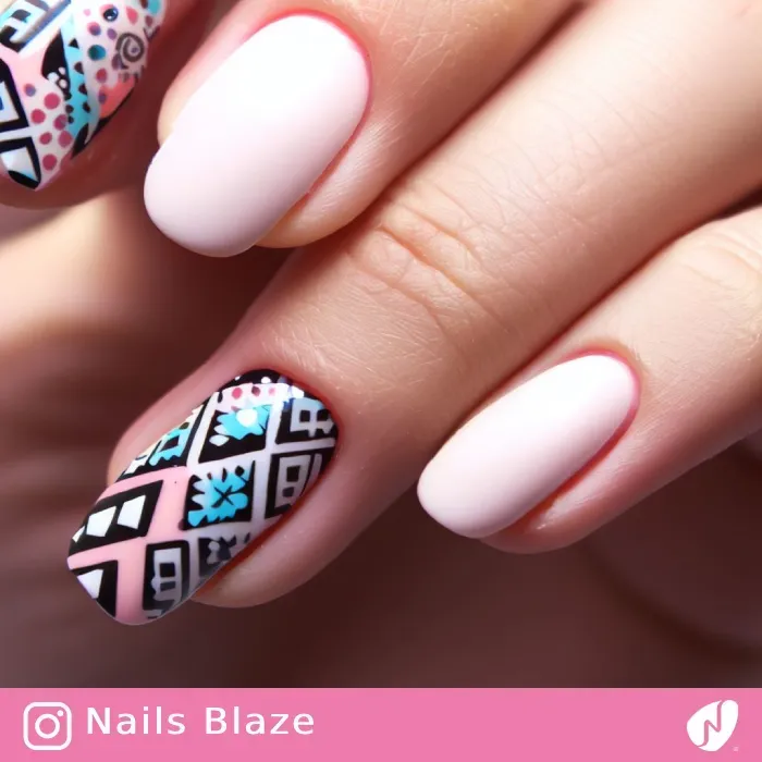 Aztec Nails | Tribal - NB354