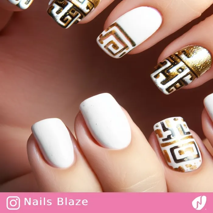 Aztec Nails | Tribal - NB361