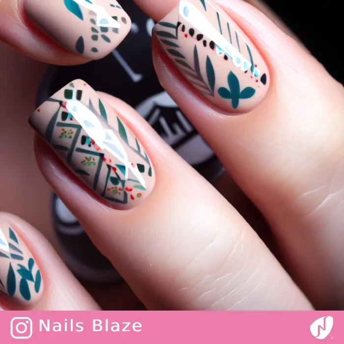 Aztec Nails | Tribal - NB362