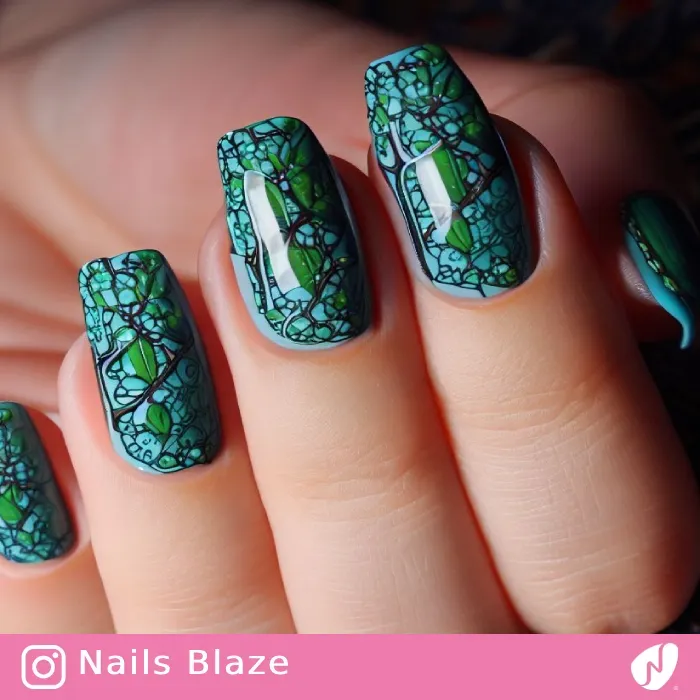 Bakhtiari Nails | Persian | Tribal - NB275