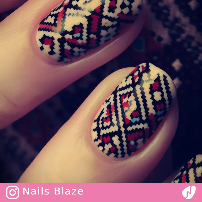 Bakhtiari Nails | Persian | Tribal - NB276