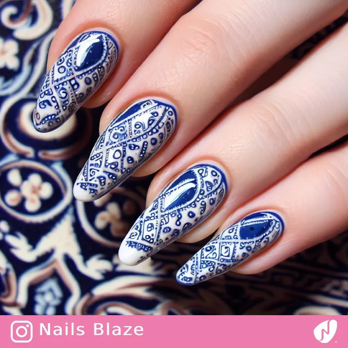 Bakhtiari Nails | Persian | Tribal - NB277