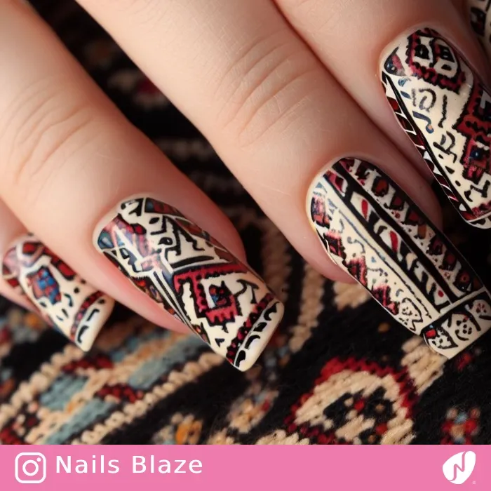 Bakhtiari Nails | Persian | Tribal - NB290