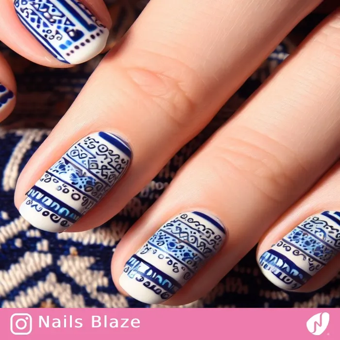 Bakhtiari Nails | Persian | Tribal - NB298