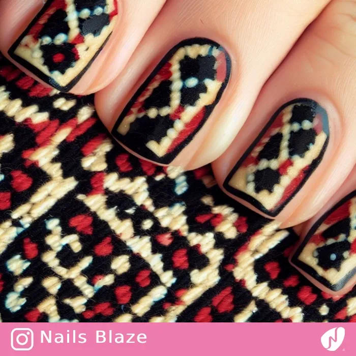 Bakhtiari Nails | Persian | Tribal - NB305