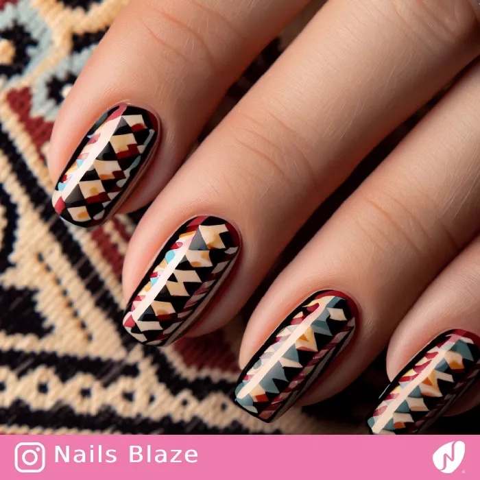 Bakhtiari Nails | Persian | Tribal - NB279