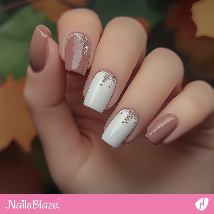 Chic and Simple Short Nails for Birthday | Classy Birthday Nails - NB6179