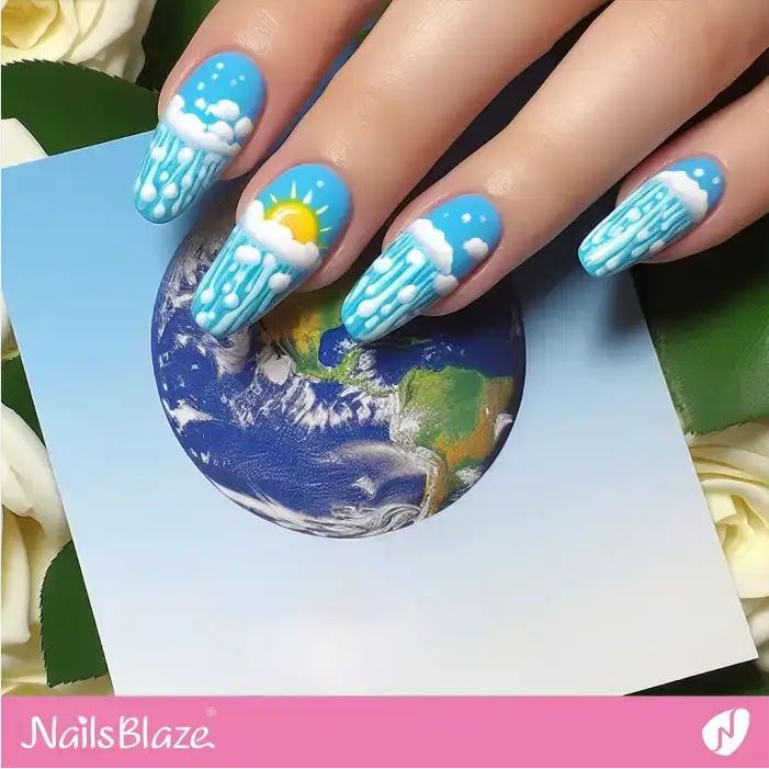 Cloud Nail Design Ideas