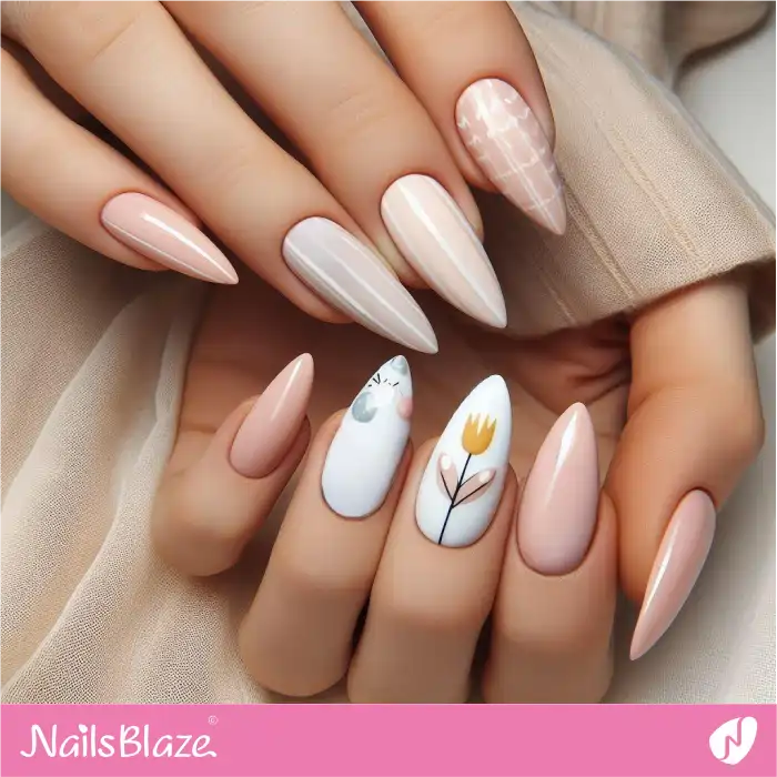 Easter Nails Simple Design | Easter Nails - NB3626