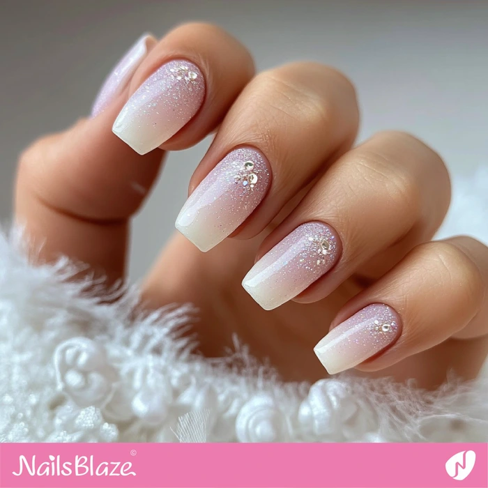 Fall Wedding Light Purple Nails | Fall Nails - NB5659