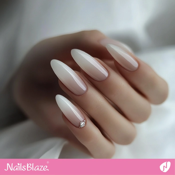 Autumn Wedding Long Nails Design | Fall Nails - NB5692