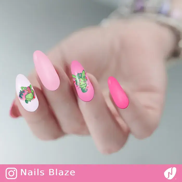 Grinch | Cartoon Nails - NB265