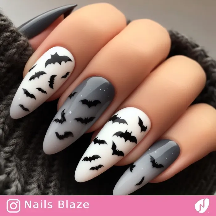 Bat Nails | Halloween - NB366