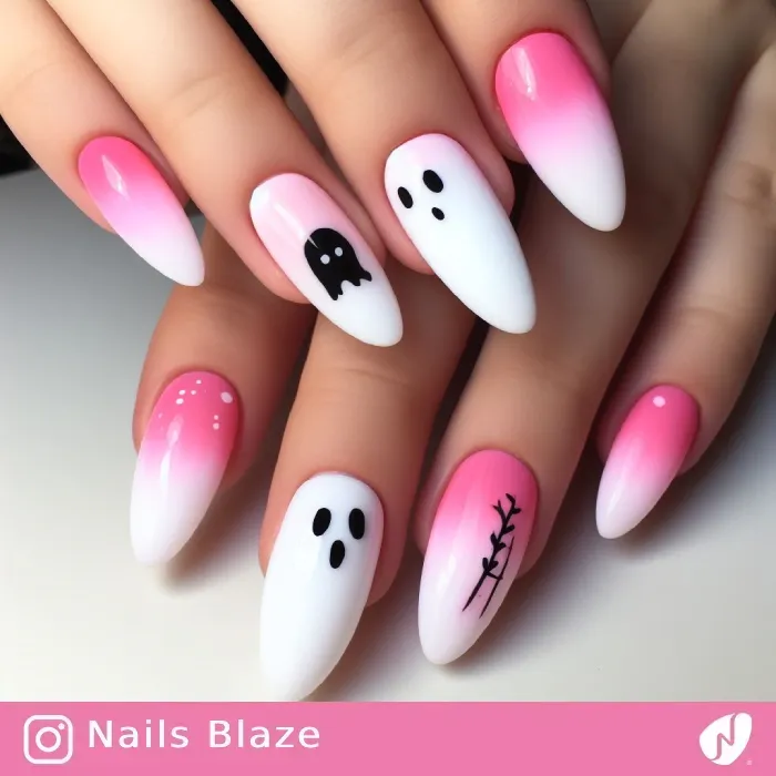 Ghost Nails | Halloween - NB369