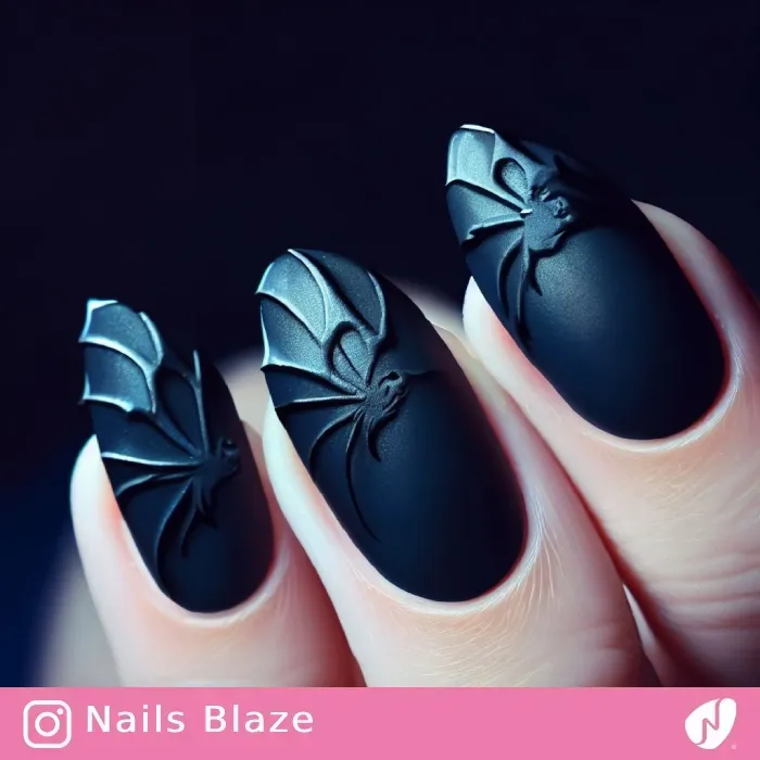 Bat Nails | Halloween - NB371