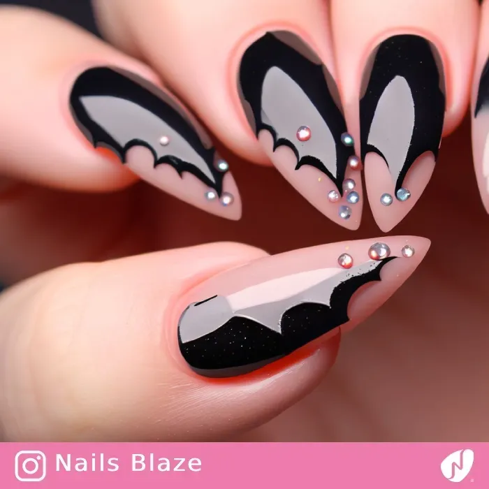 Bat Nails | Halloween - NB373