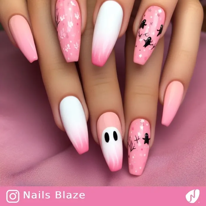 Ghost Nails | Halloween - NB374