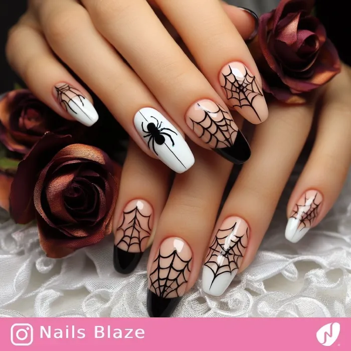Spider Nails | Halloween - NB375