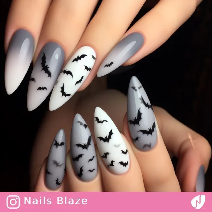 Bat Nails | Halloween - NB378