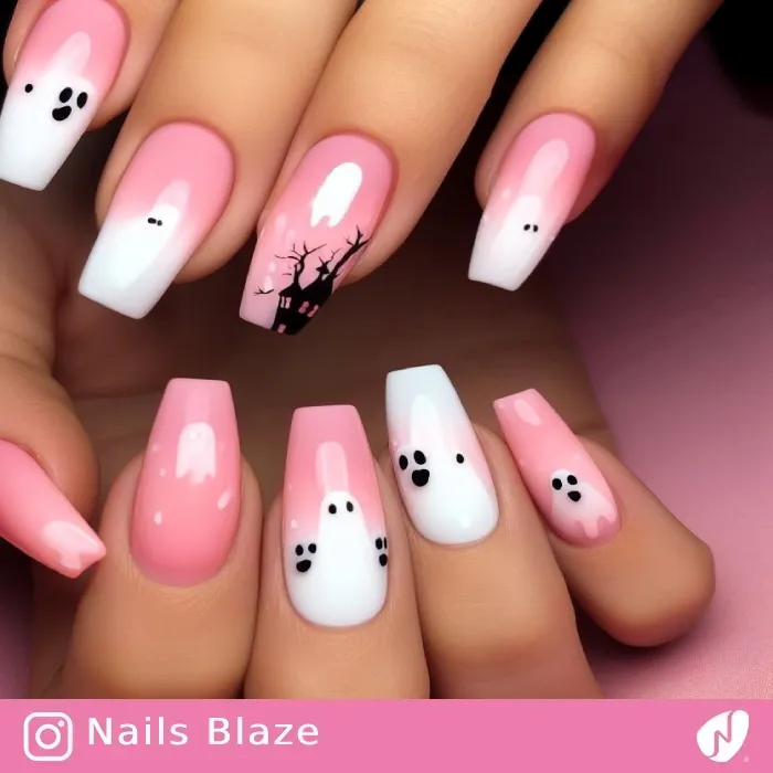 Ghost Nails | Halloween - NB379