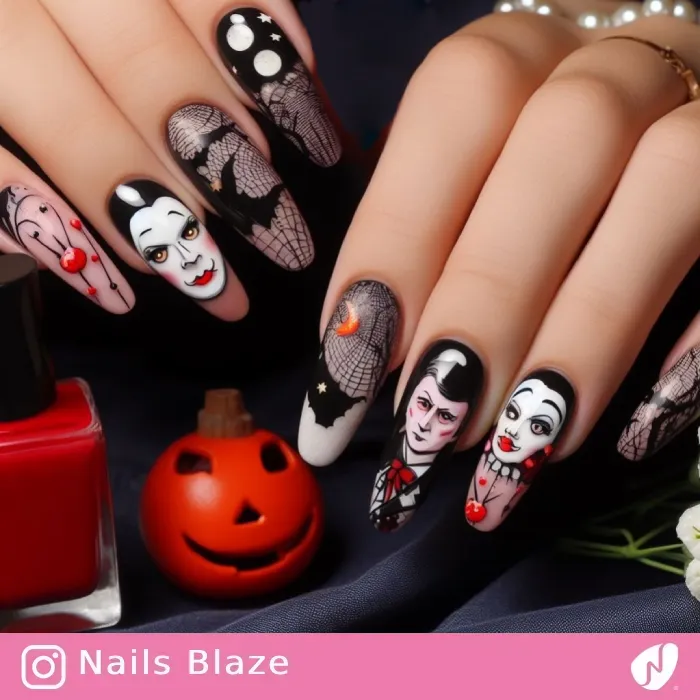 Vampire Nails | Halloween - NB382
