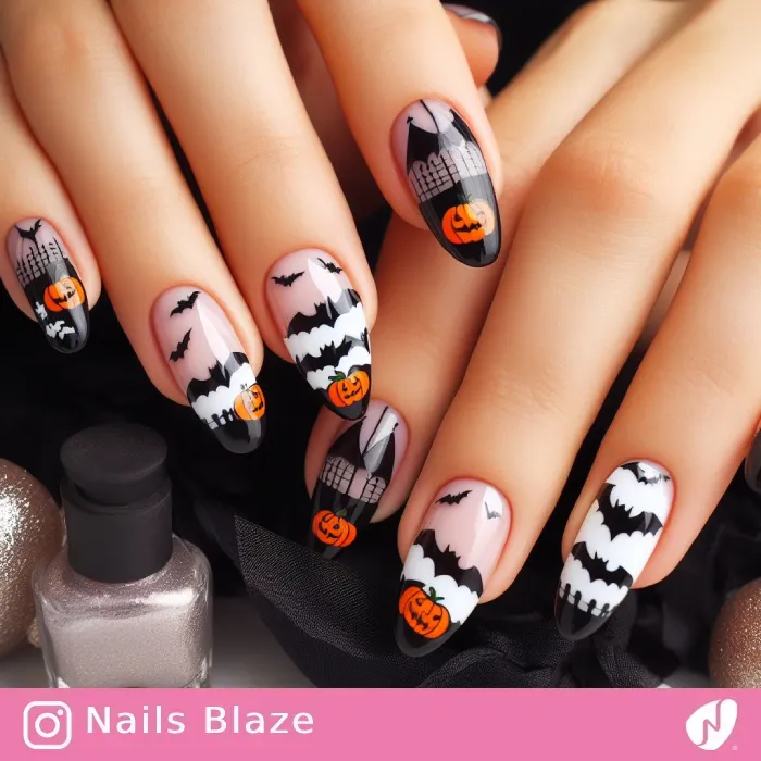 Bat Nails | Halloween - NB440