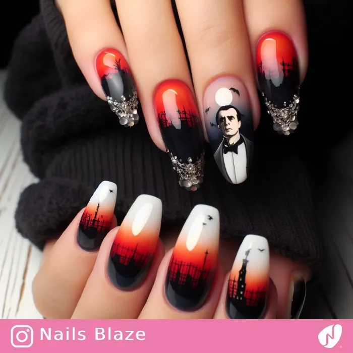 Dracula Nails | Halloween - NB451