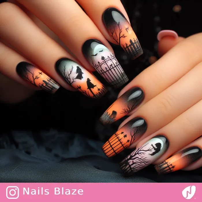 Graveyard Nails | Halloween - NB455