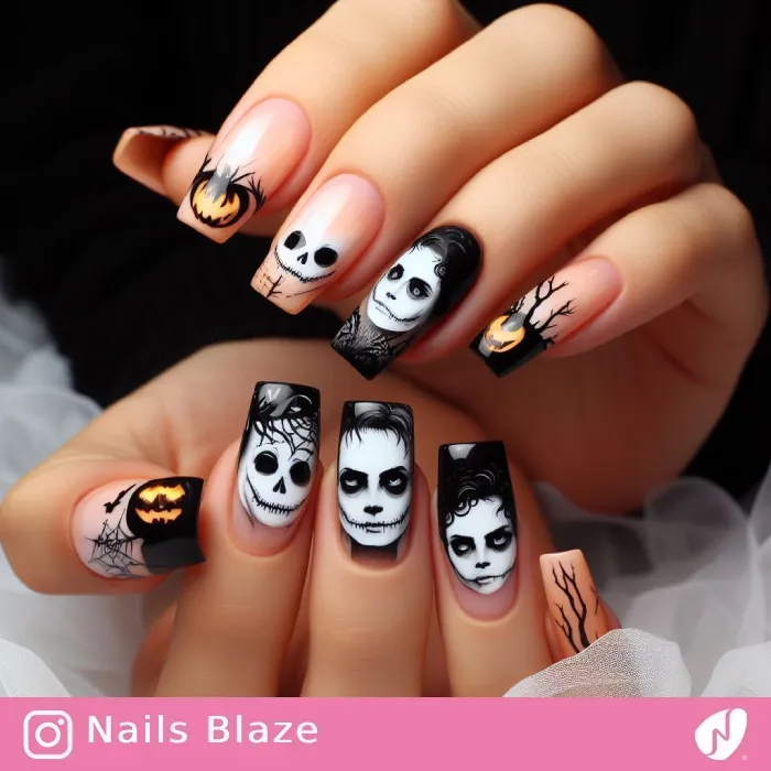 Horror Movie Nails | Halloween - NB477