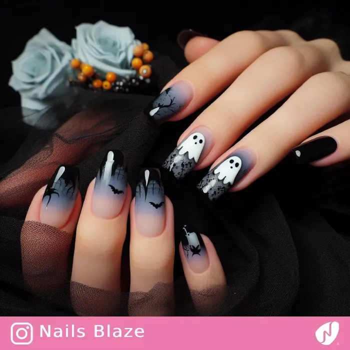 Ghost Nails | Halloween - NB478