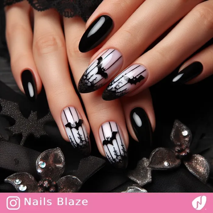 Bat Nails | Halloween - NB480