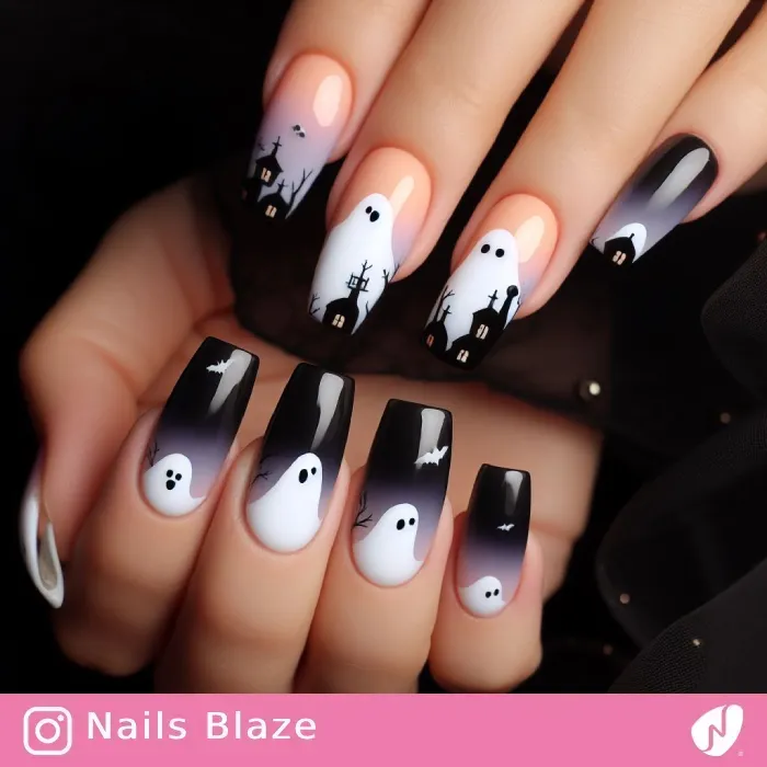 Ghost Nails | Halloween - NB497