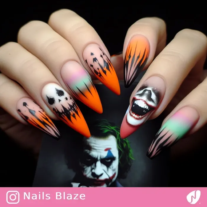 Joker Nails | Halloween - NB500