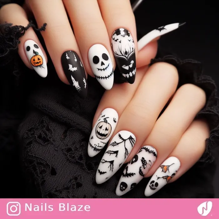 Pumpkin Nails | Halloween - NB509