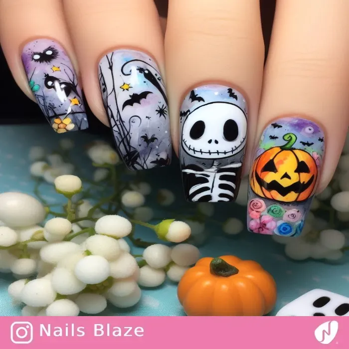 Pumpkin Nails | Halloween - NB511