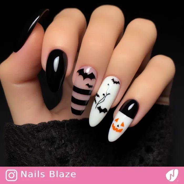 Bat Nails | Halloween - NB514