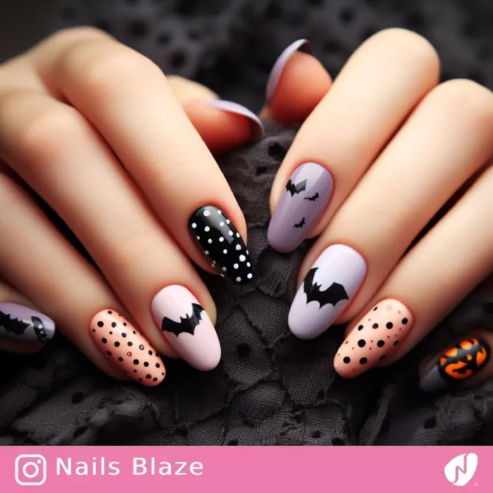 Bat Nails | Halloween - NB530