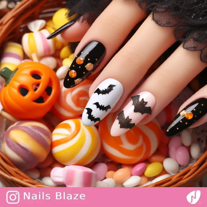 Bat Nails | Halloween - NB531