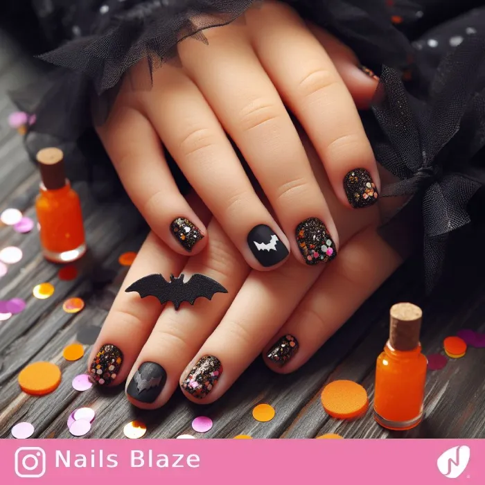 Bat Nails | Halloween - NB532