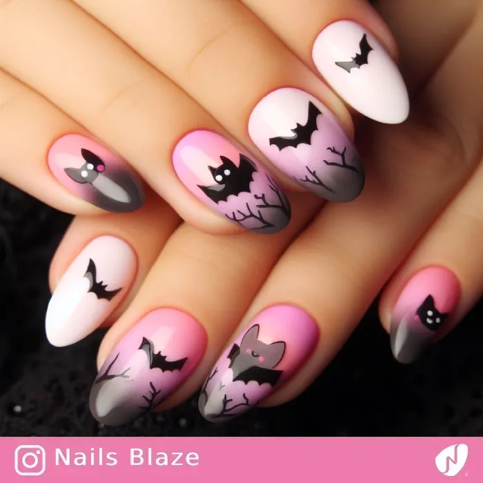 Bat Nails | Halloween - NB533