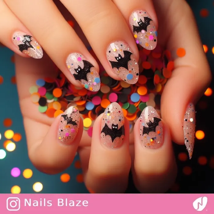 Bat Nails | Halloween - NB534