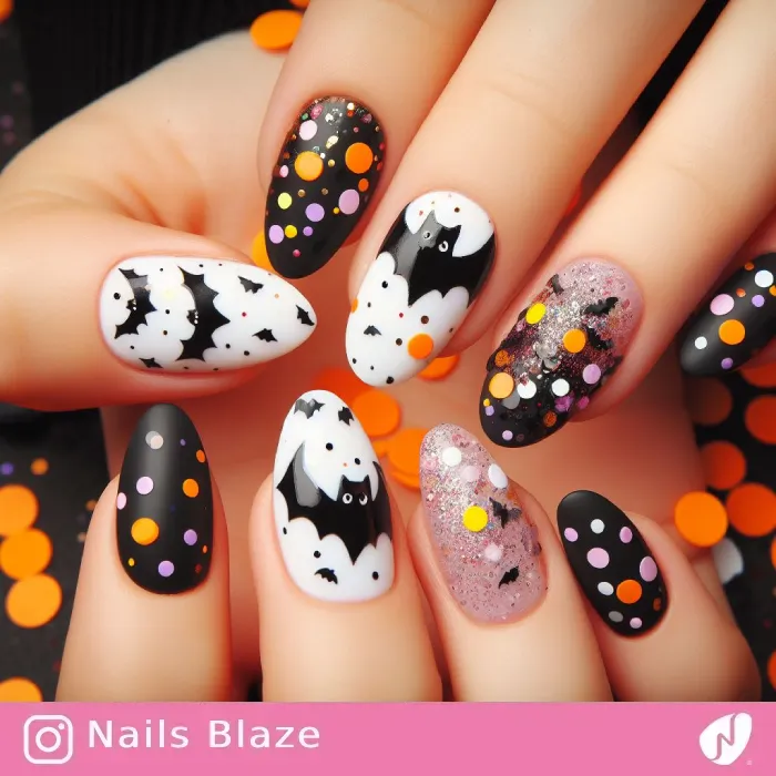 Bat Nails | Halloween - NB536