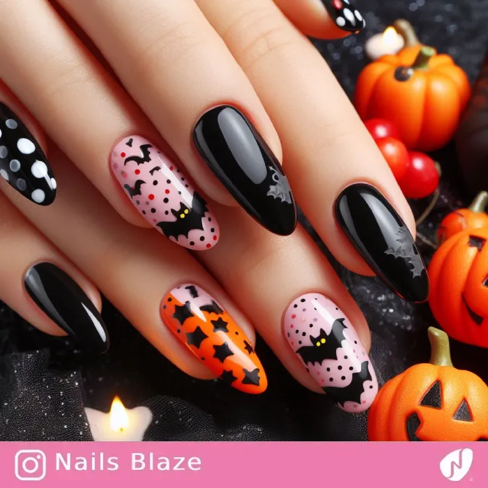 Bat Nails | Halloween - NB537