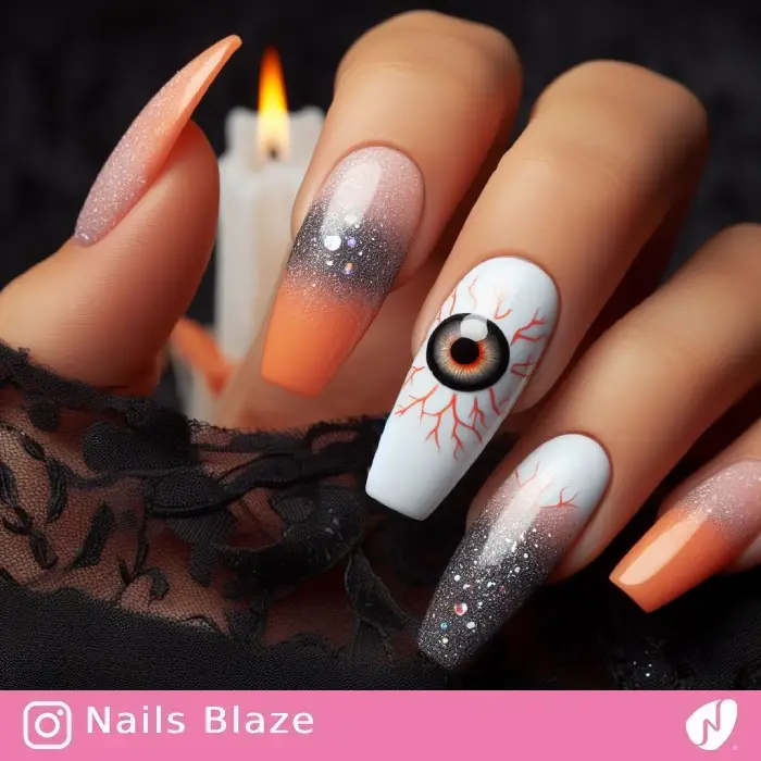 Eyeball Nails | Halloween - NB546