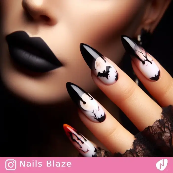 French Nails | Halloween - NB554