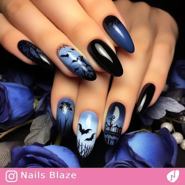 Bat Nails | Halloween - NB557