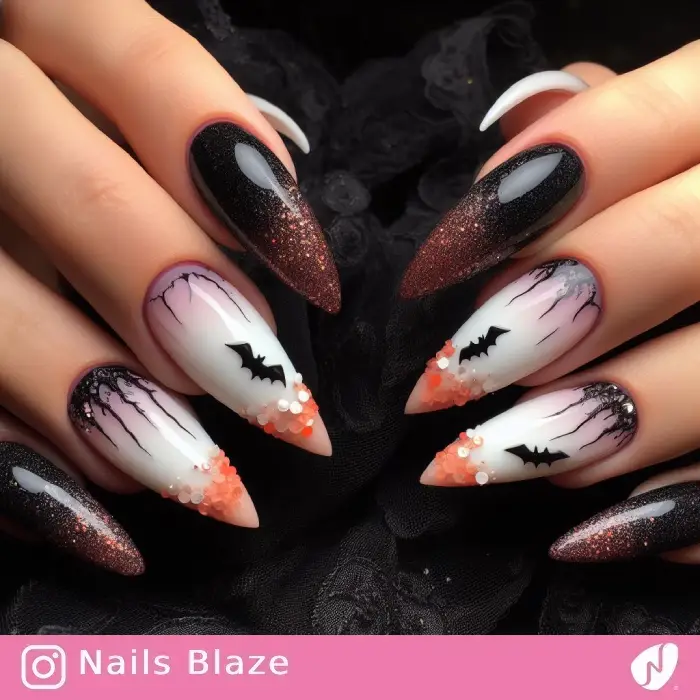 Bat Nails | Halloween - NB558